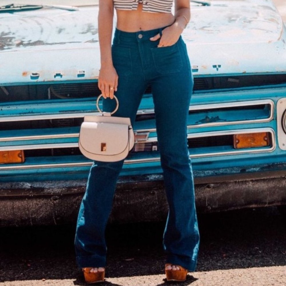 Wrangler Retro 1970's Indigo Flare Jean